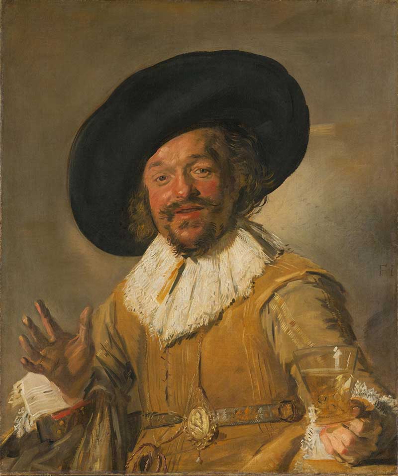 "The Merry Drinker" - Frans Hals