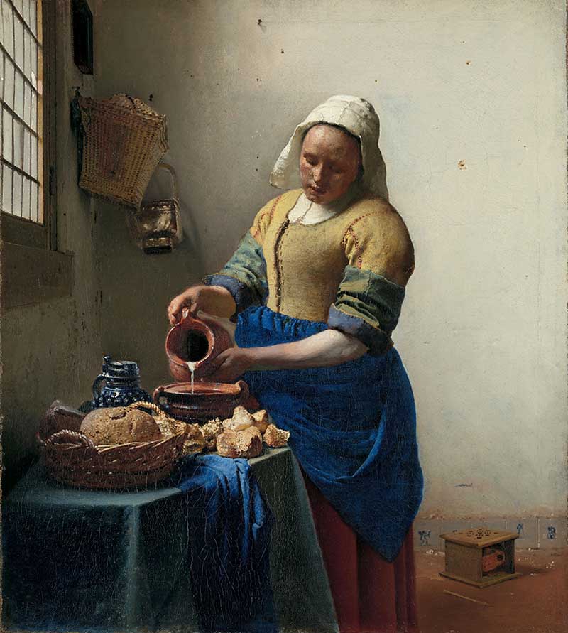 “The Milkmaid” – Johannes Vermeer